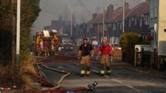 britannia fire london|London wildfires: Crews say they experienced .